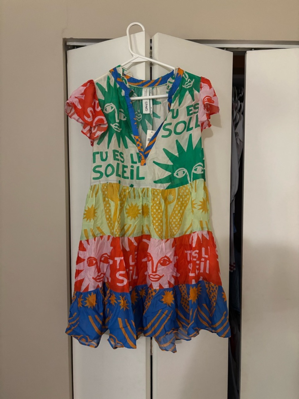 Anthropologie Multicolor sheer Coverup